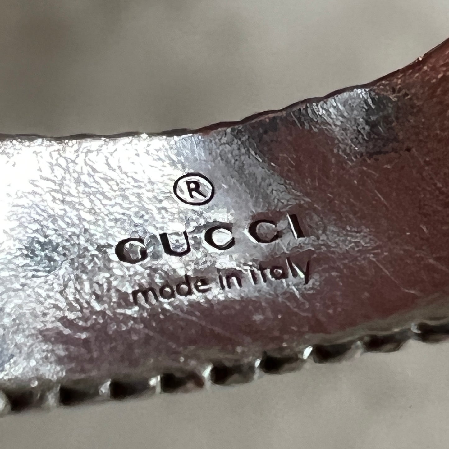 Gucci .925 Silver Ring