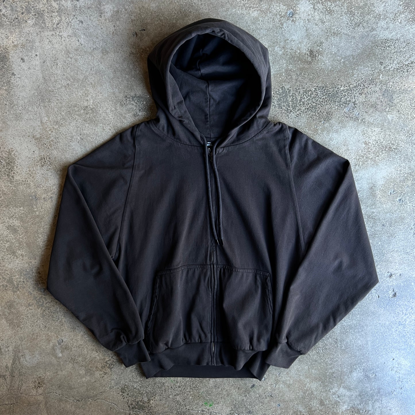 Poetic Black Zip Hoodie
