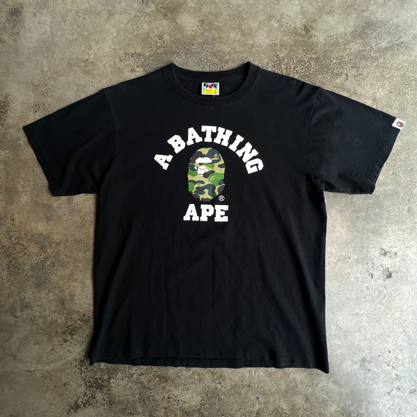 Bape Camo Logo Tee
