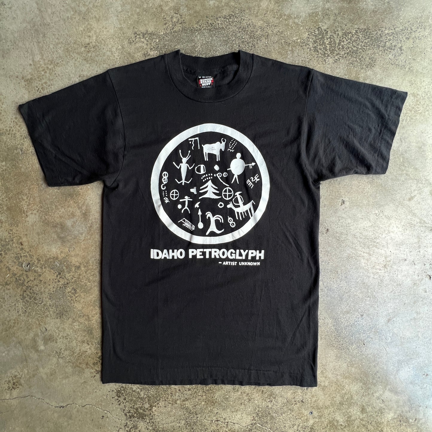 Idaho Petroglyph Vtg 80’s tee