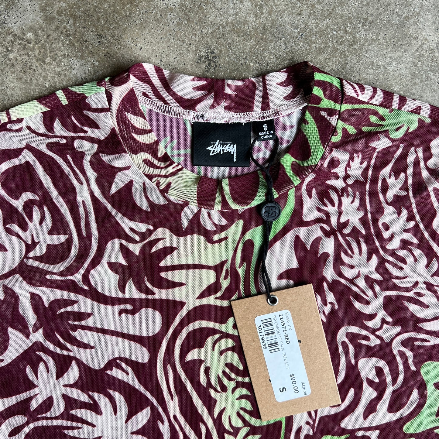 Stussy Palm Tree Mesh