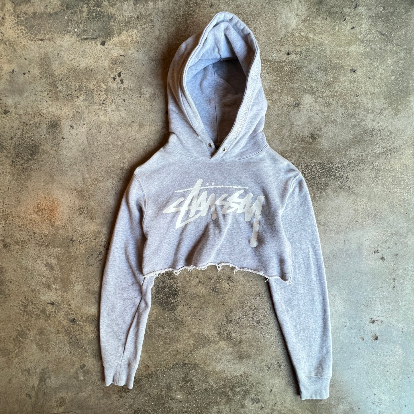 Stussy Cropped Hoodie