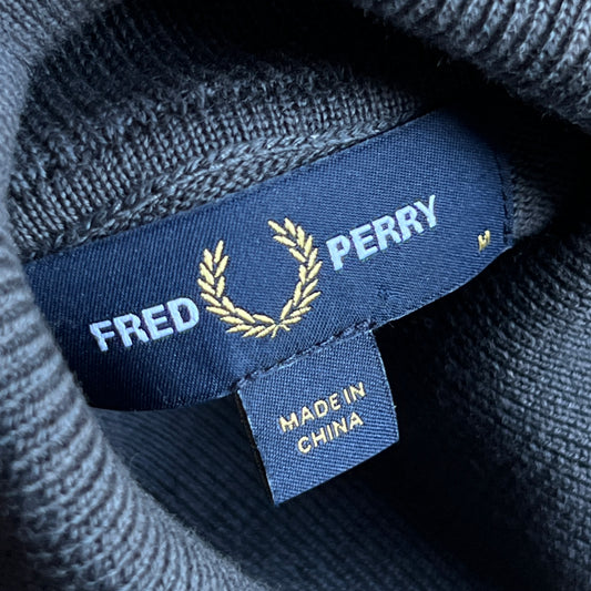 Fred Perry Gray Turtleneck