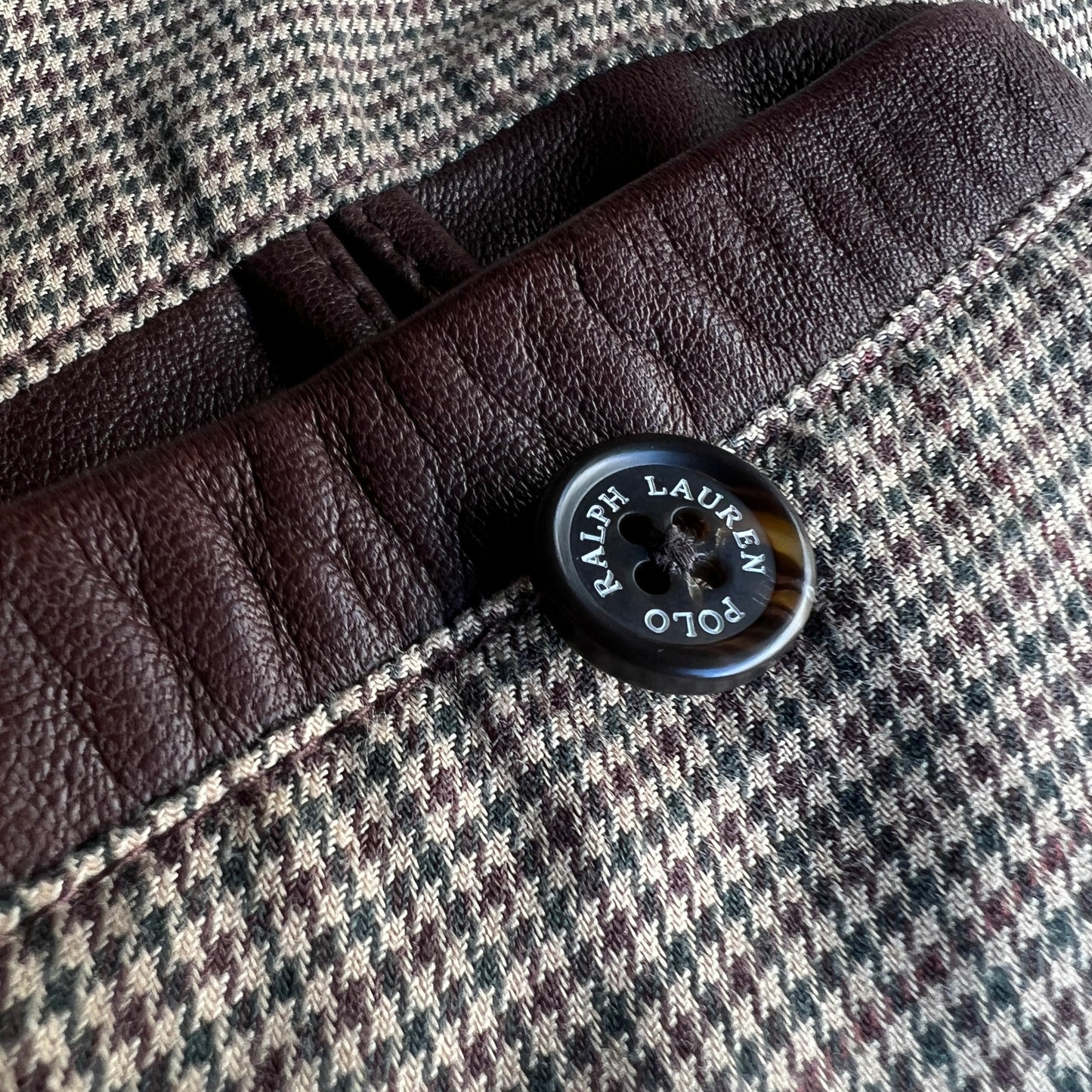 Polo Harrington Leather Jacket