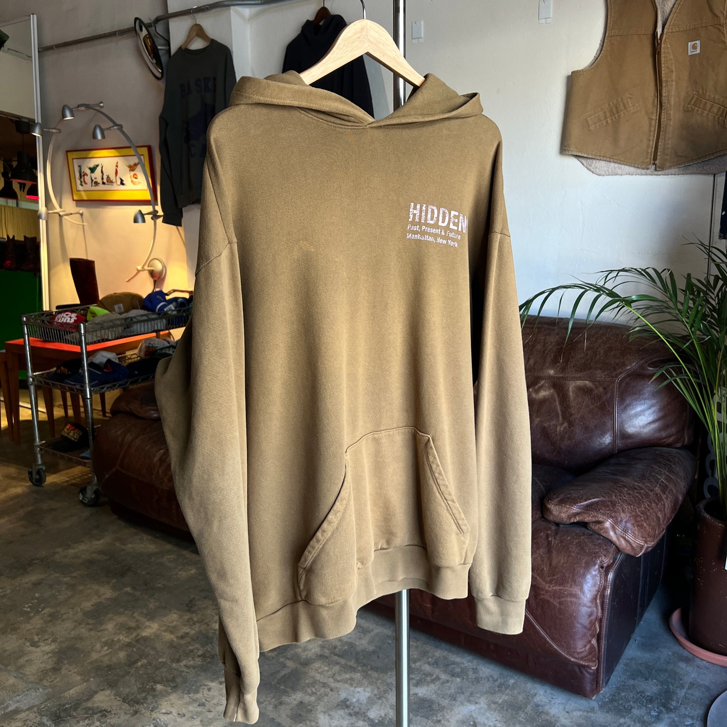 Distressed Hidden Hoodie