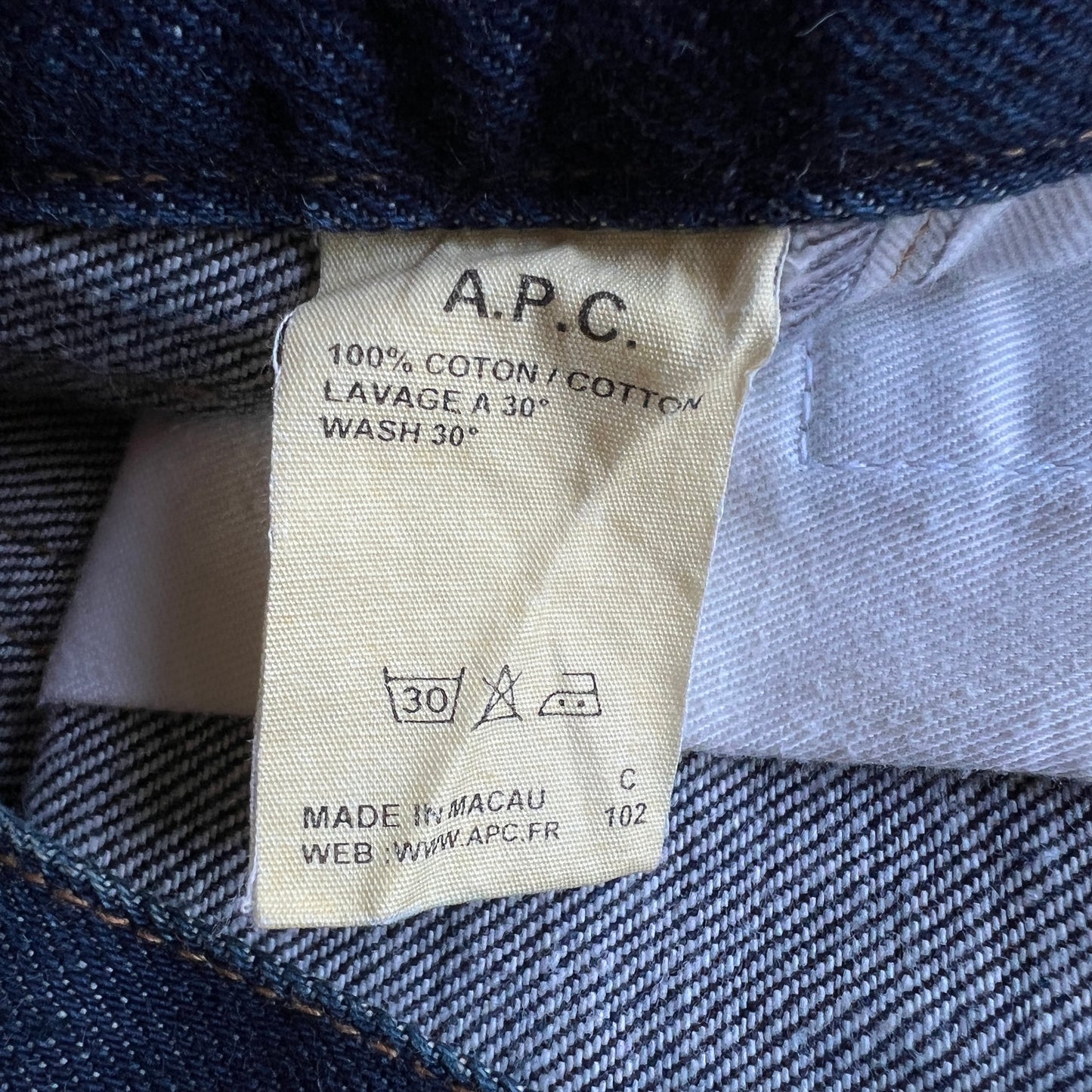 A.P.C Jeans Selvedge