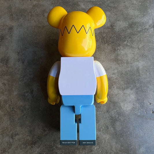 Bearbrick x Homer Simpson 1000%