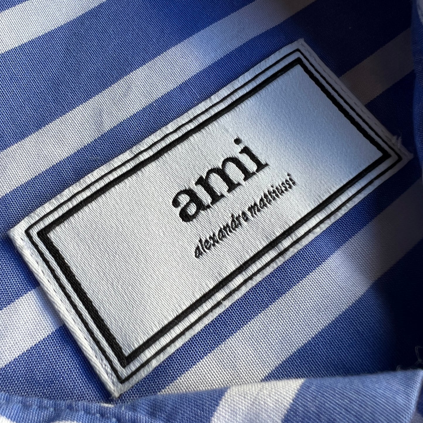 AMI Stripped Button Down