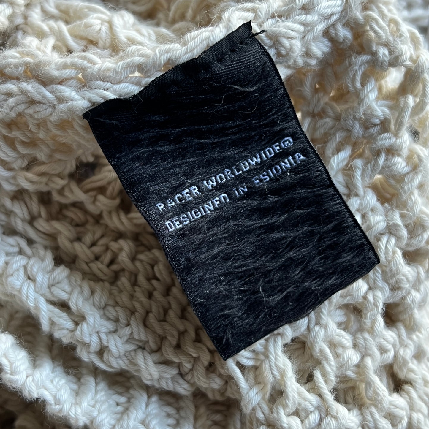RacerWorldwide Cross Knit