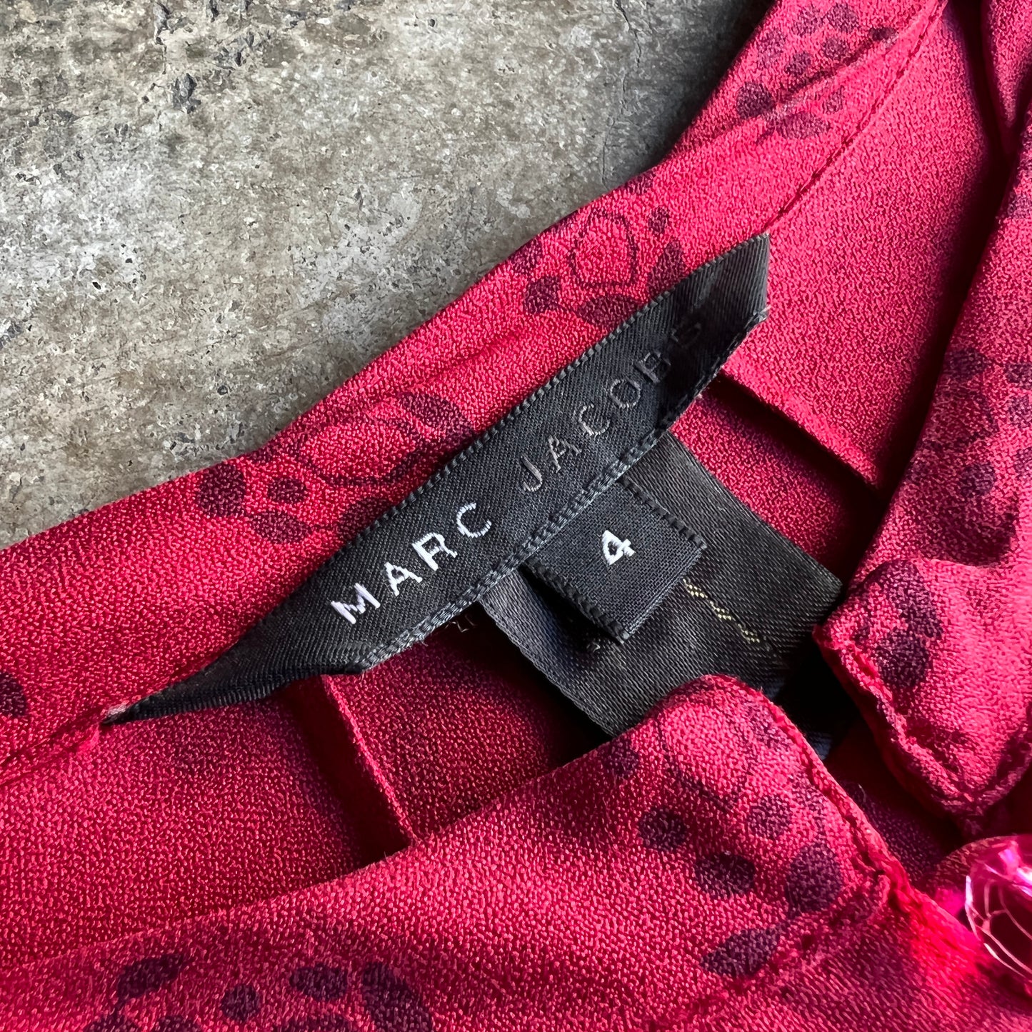 Marc Jacobs Red Dress