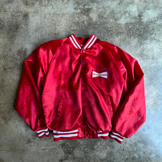 80’s Budweiser Satin Bomber