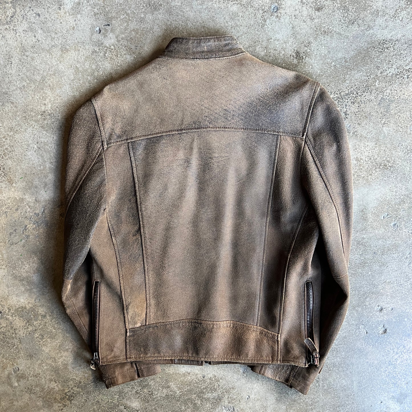 Diesel Suede Coffee Racer Jacket