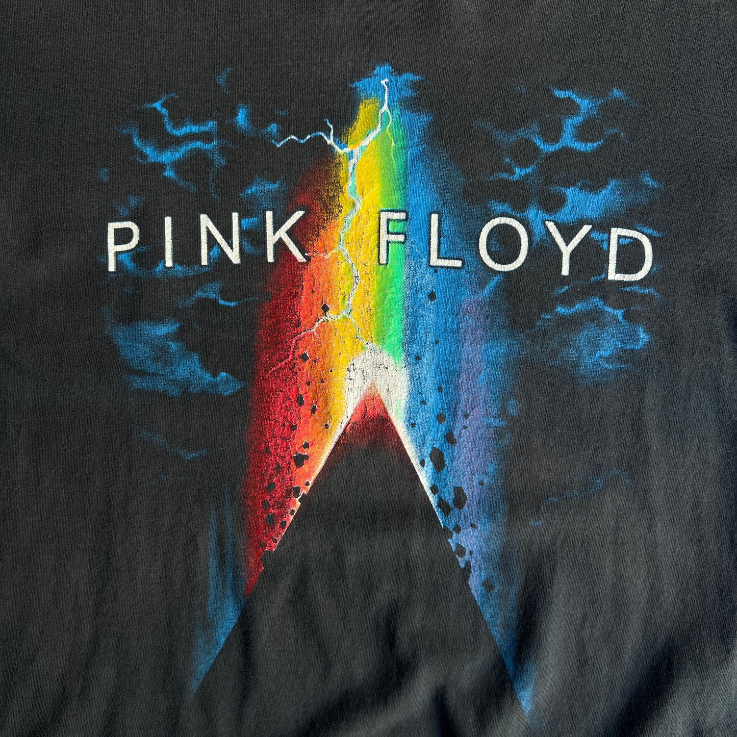 Pink Floyd Dark Side of the Moon Lightning Tee
