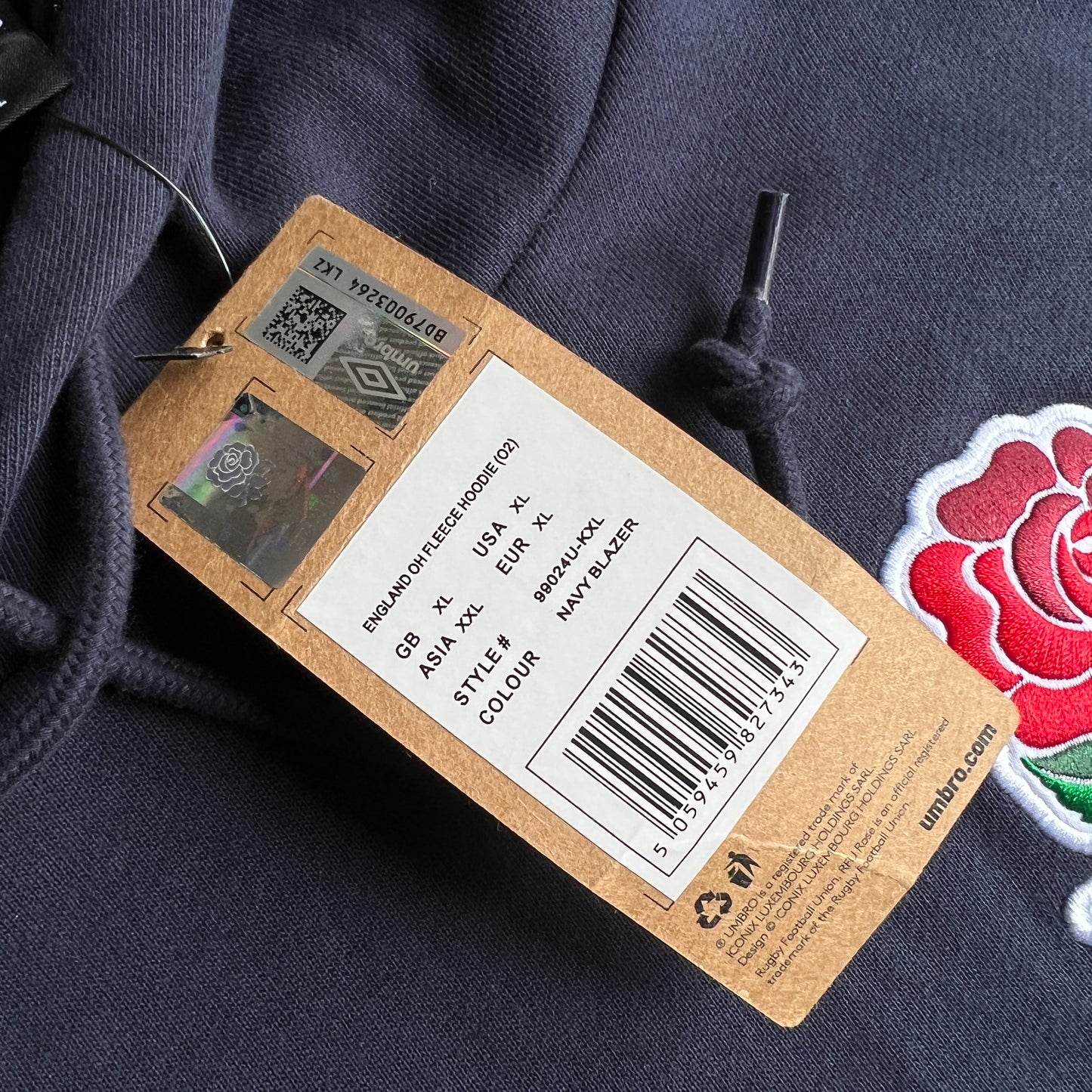 England Rugby Hoodie