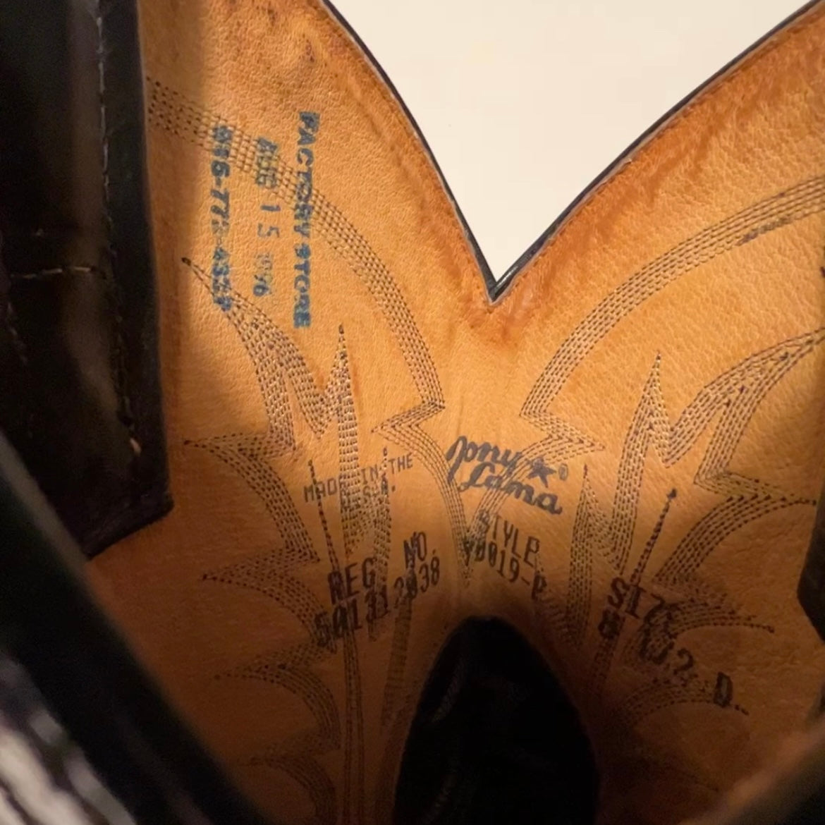 Vtg Tony Lama boots