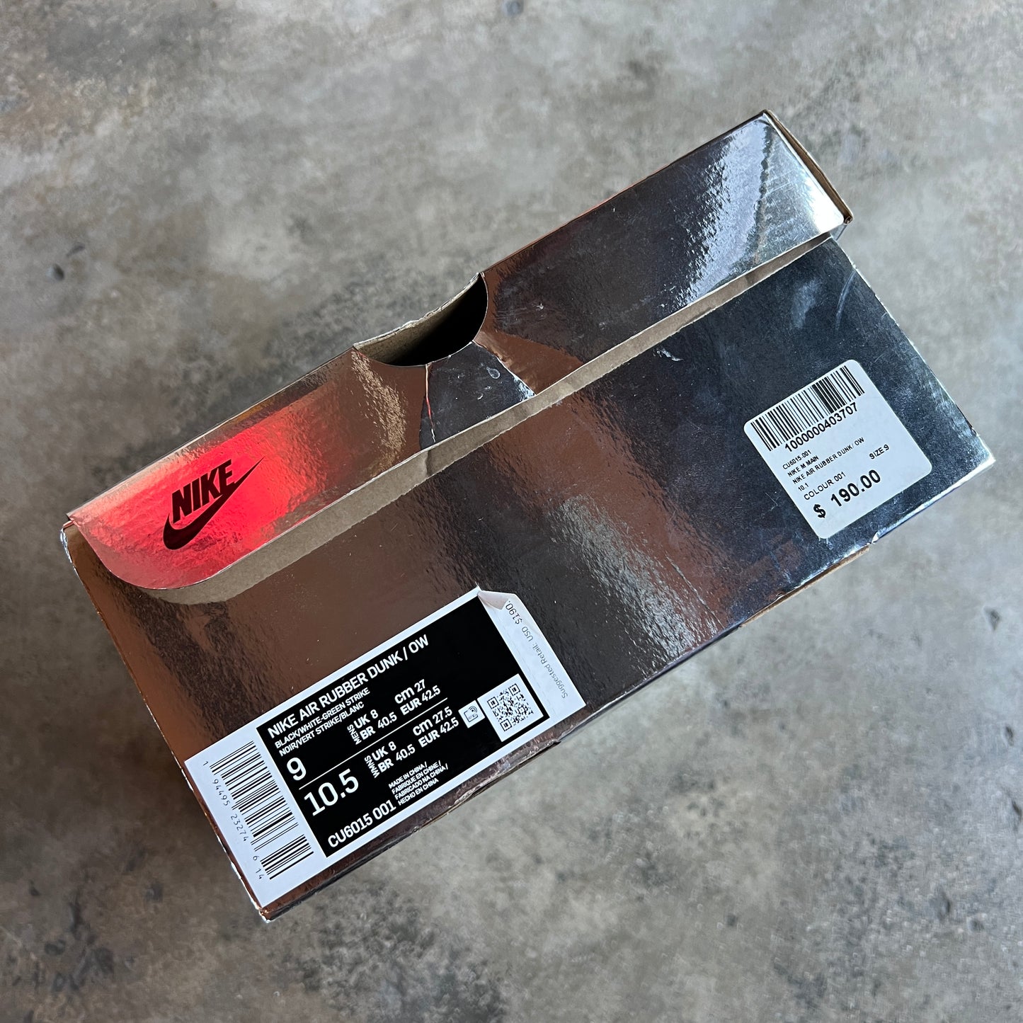 Off-Whie Rubber Dunk