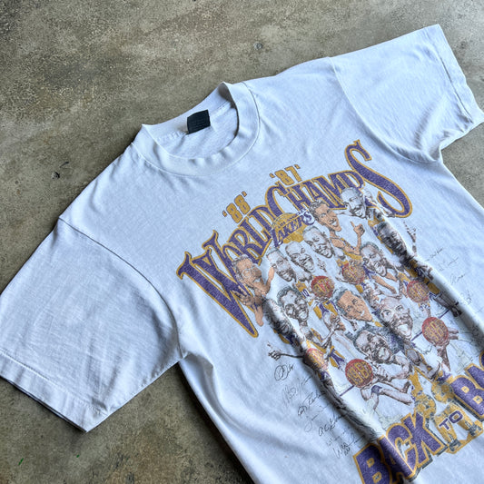 1988 Lakers WorldChamps tee