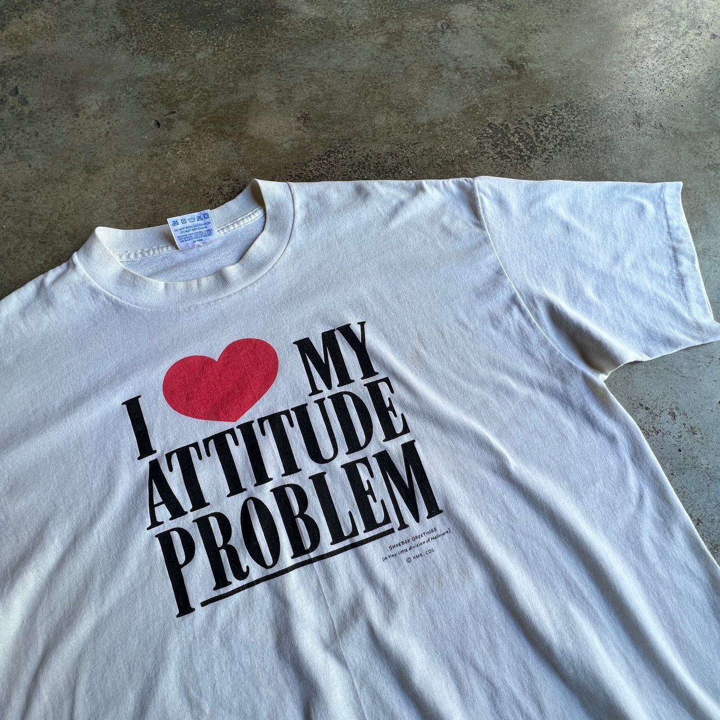 I <3 my attitude problem vtg tee
