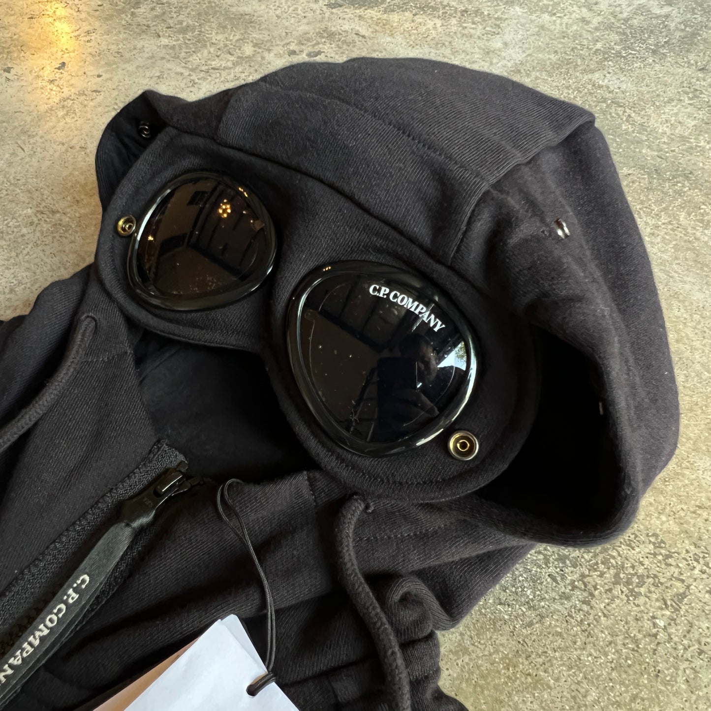 C.P. Company Zip Hoodie / Googles