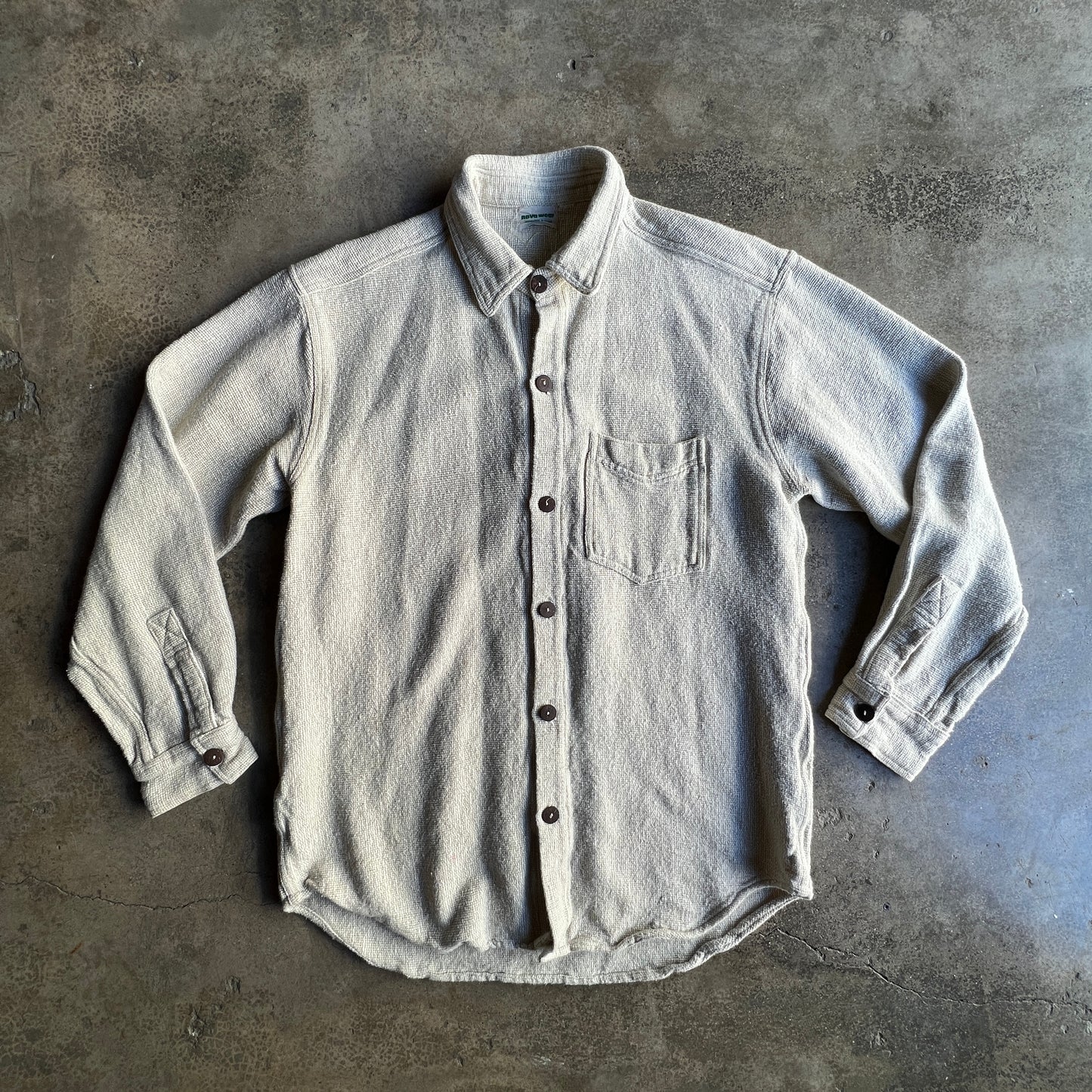 Cotton Overshirt Handmade in Nepal 80’s