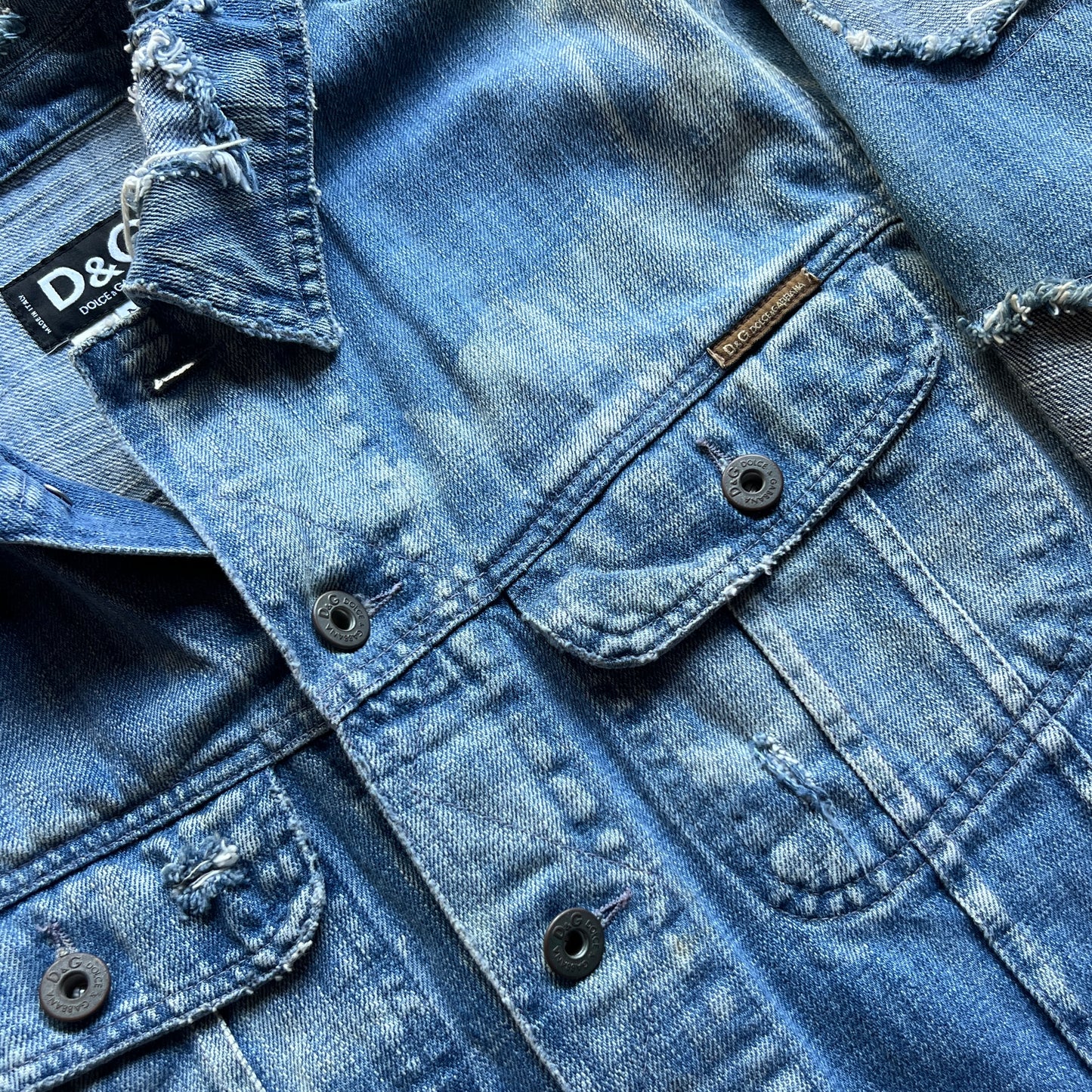 D&G Japan Exclusive AW04 Denim Trucker