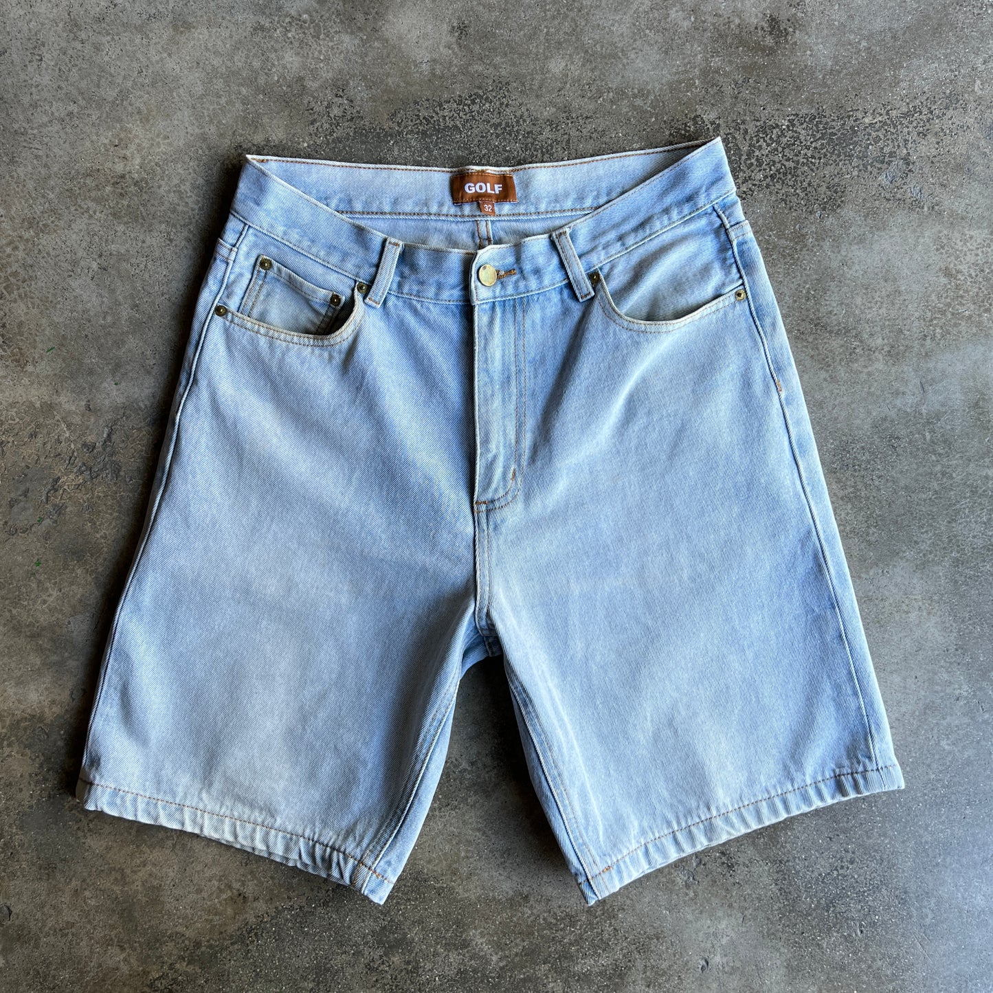 Golf Denim Shorts