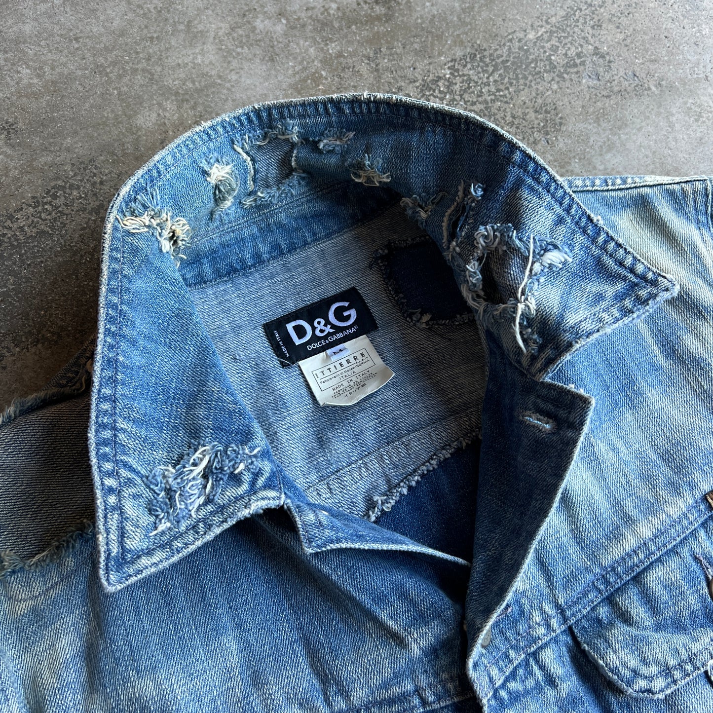 D&G Japan Exclusive AW04 Denim Trucker