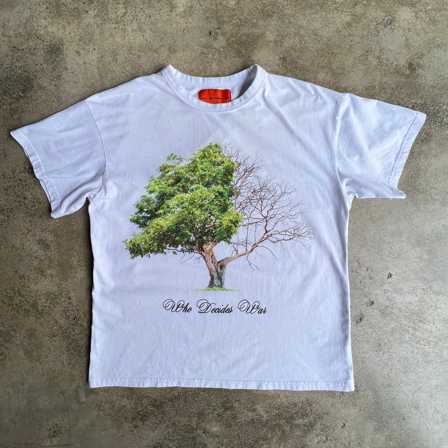 Who Decides War tee