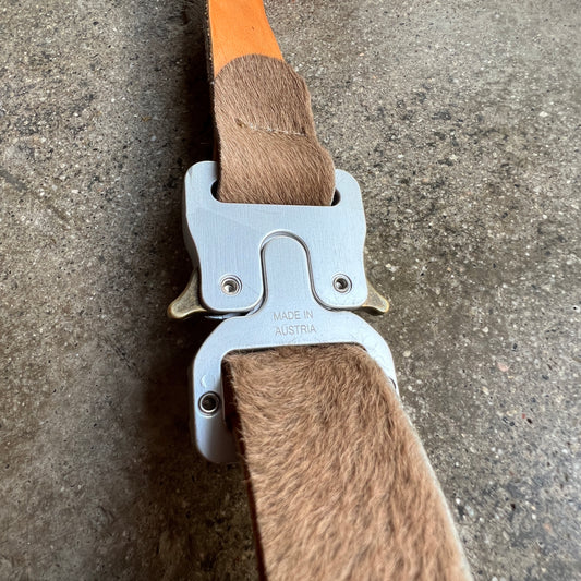 1017 ALYX 9SM Pony Hair Leather Belt