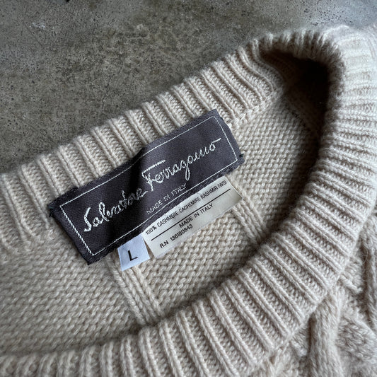 Salvatore Ferragamo Knit Wool Sweater