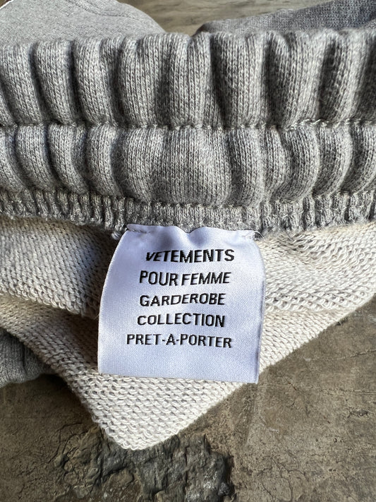 Vetements Sweat Skirt