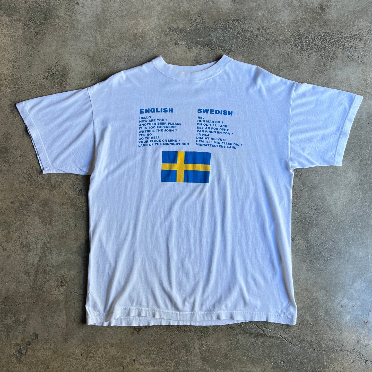 Sweden Tourist Tee