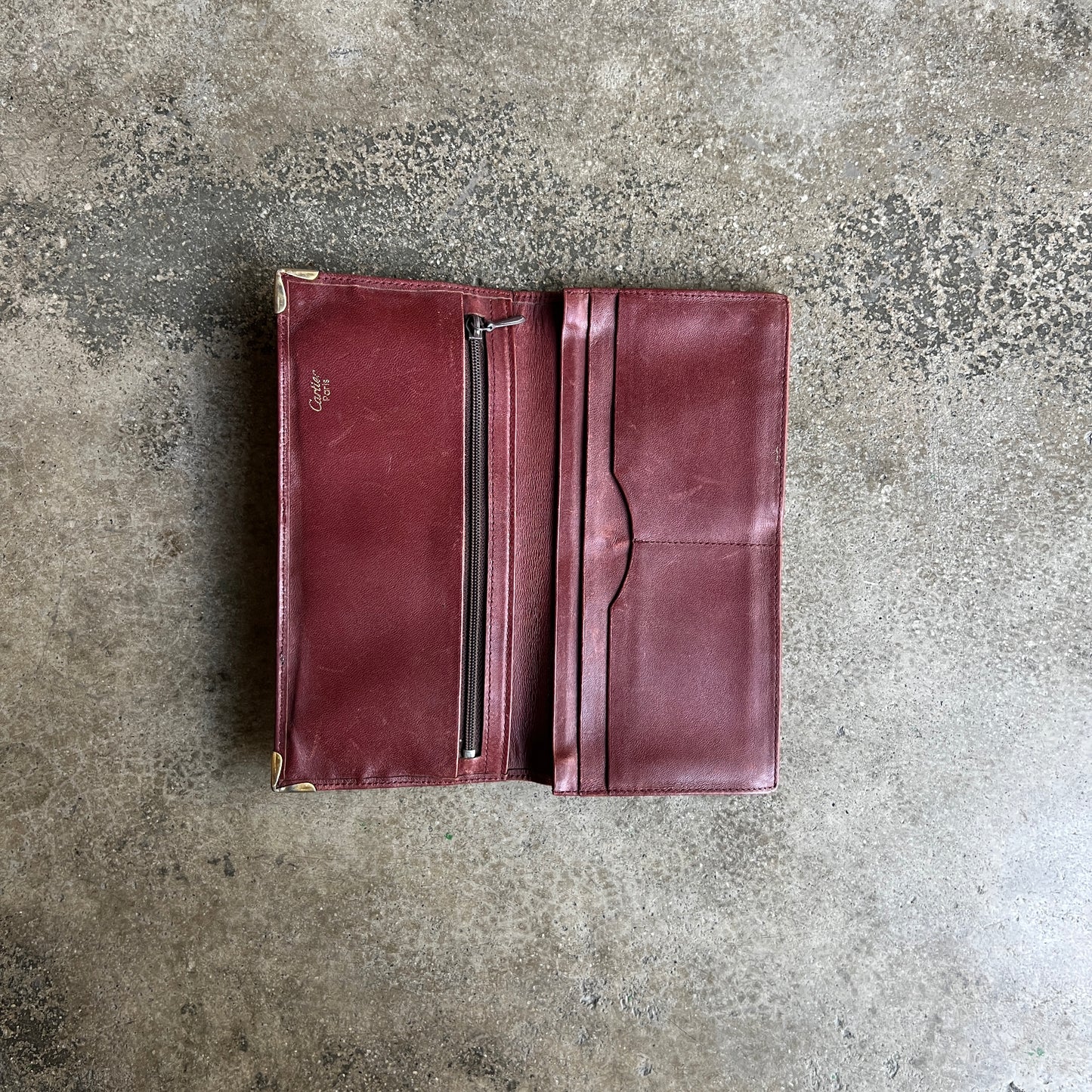 Long Wallet Mastline Bordeaux