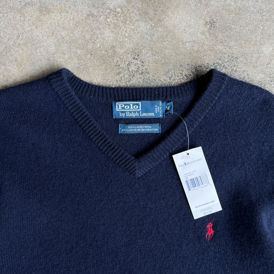 Wool Deadstock V Neck