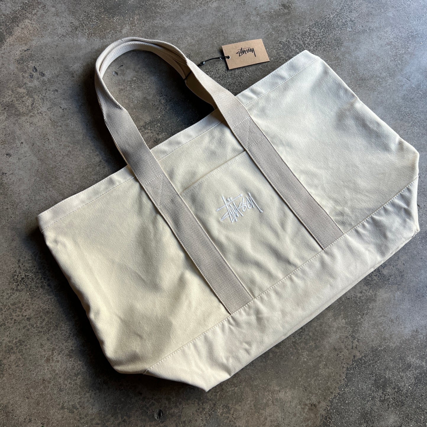 Stussy Canvas Tote Bag