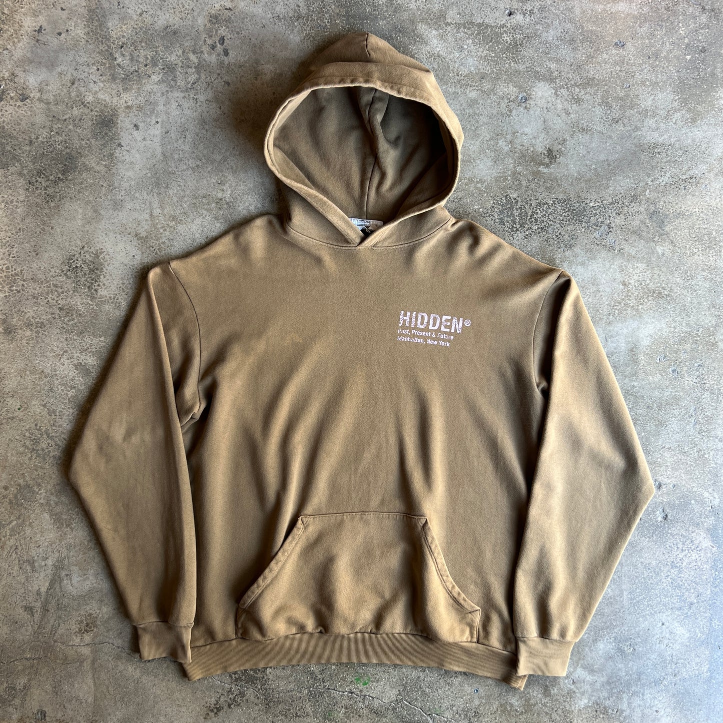 Distressed Hidden Hoodie