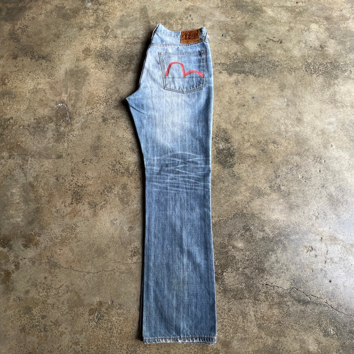 Evisu 12oz Custom Made Denim Jeans