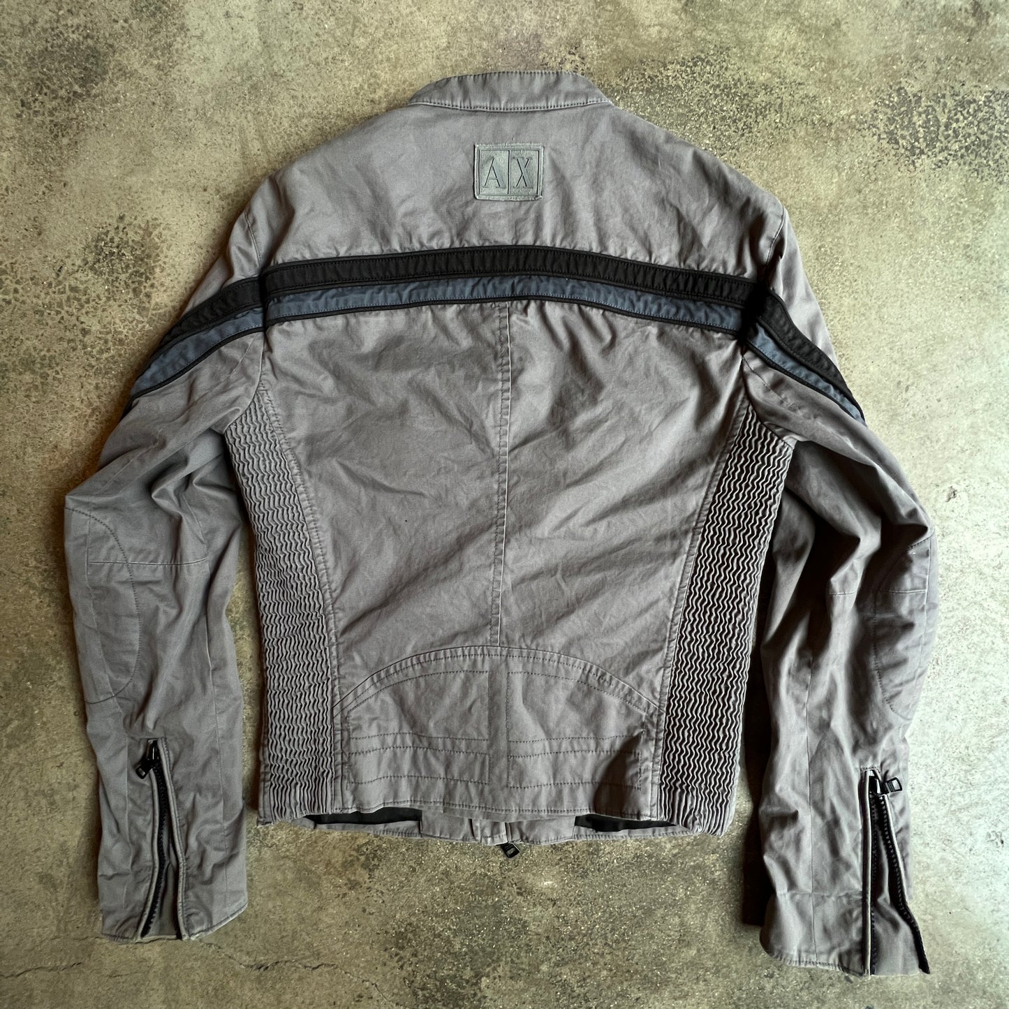 Vtg Armani Biker Jacktet