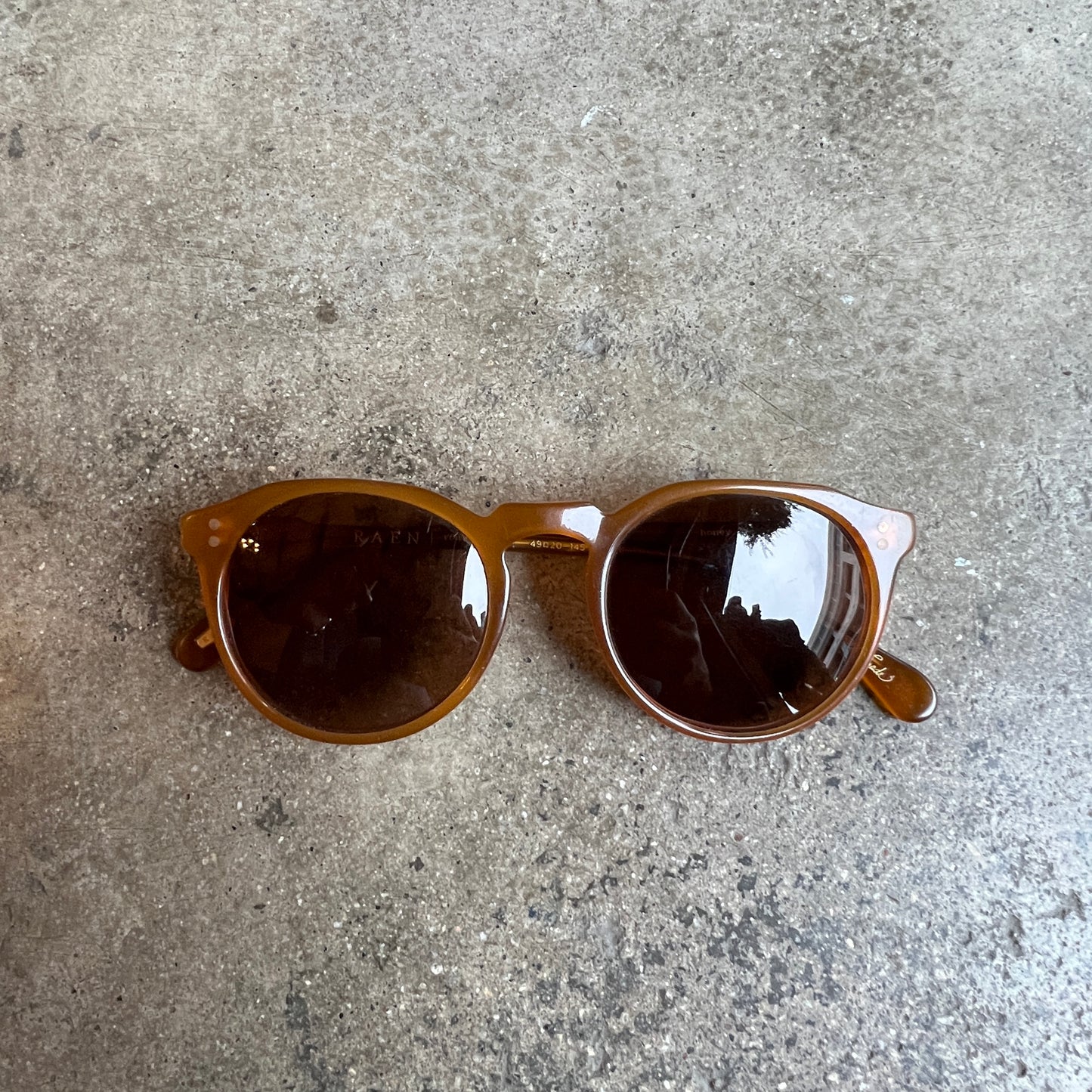 Raen Handmade Honey sunglasses