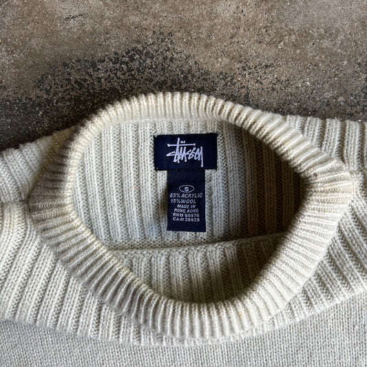 Vtg Stussy Knit