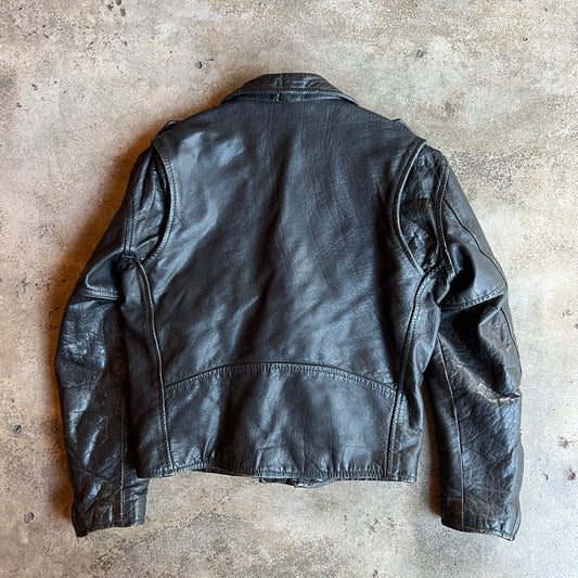 80’s Biker Leather Jacket