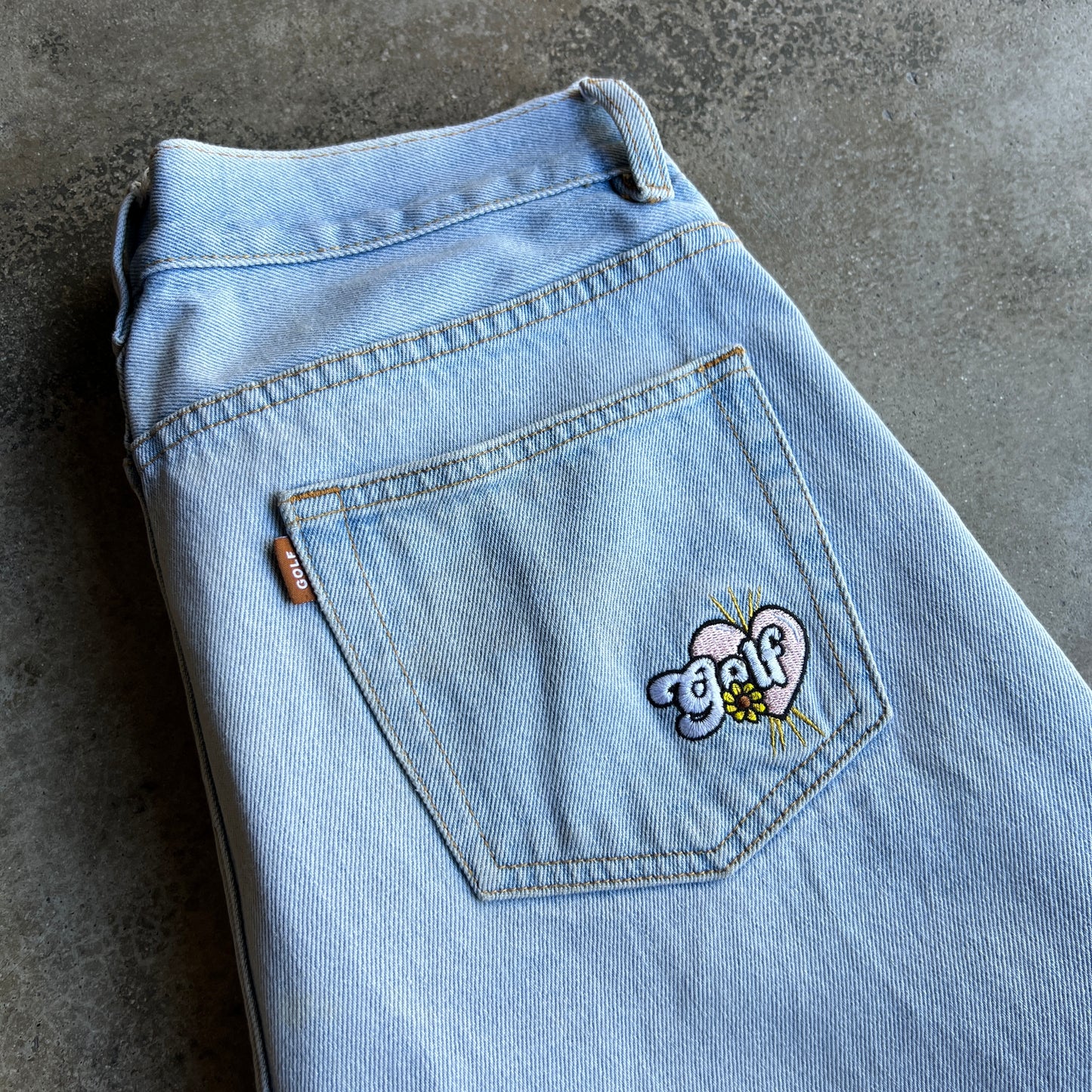 Golf Denim Shorts
