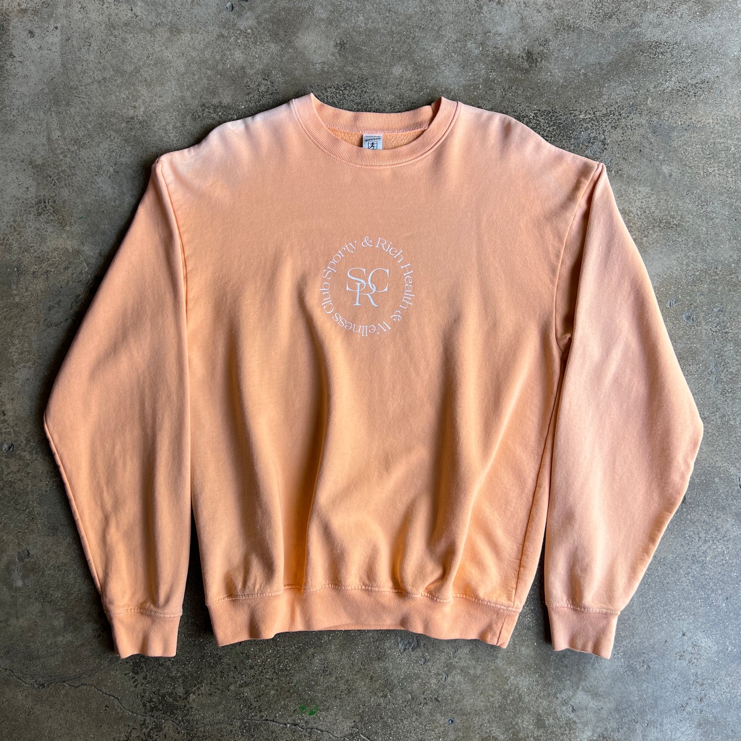 Sporty & Rich Sunfade Crewneck