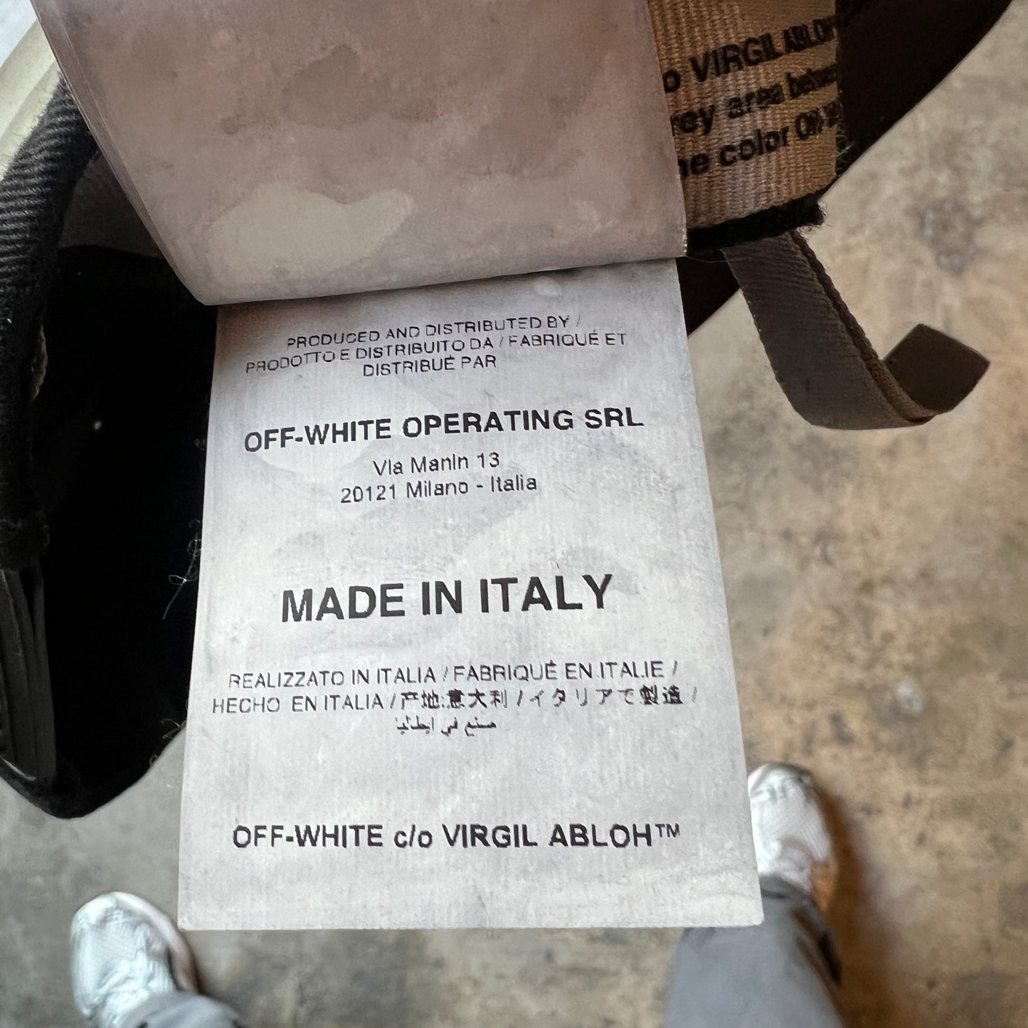 Off White Cap