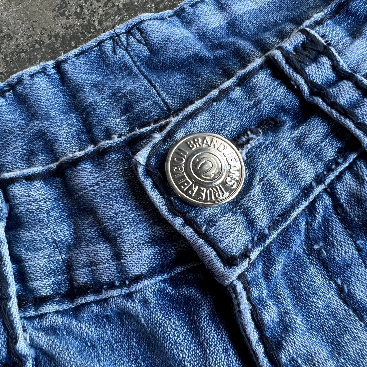 True Religion Boot Cut Big Stitching