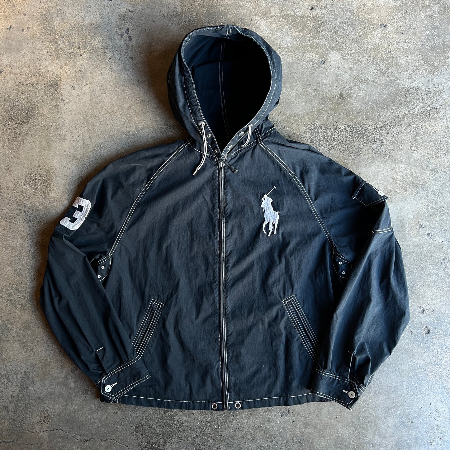 Polo Zip Hoodie