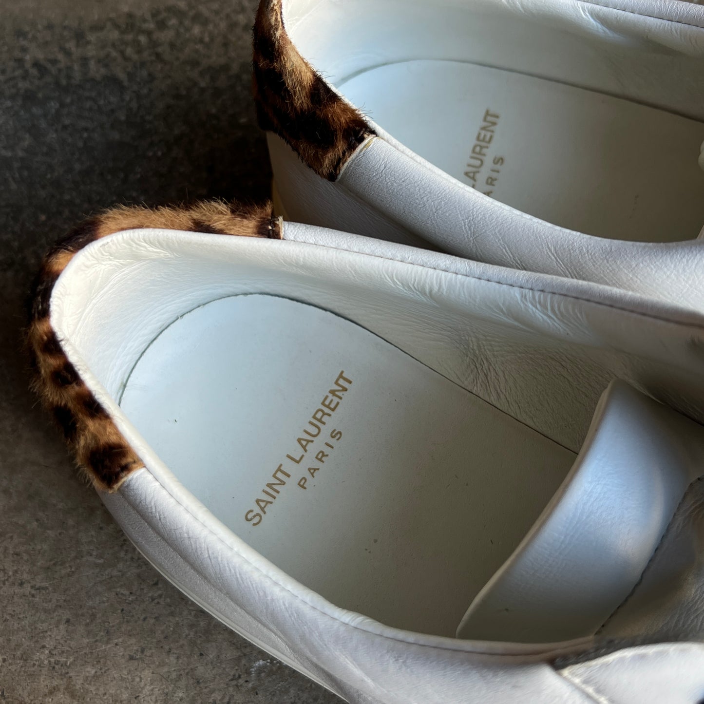 Saint Laurent Ponyhair Print