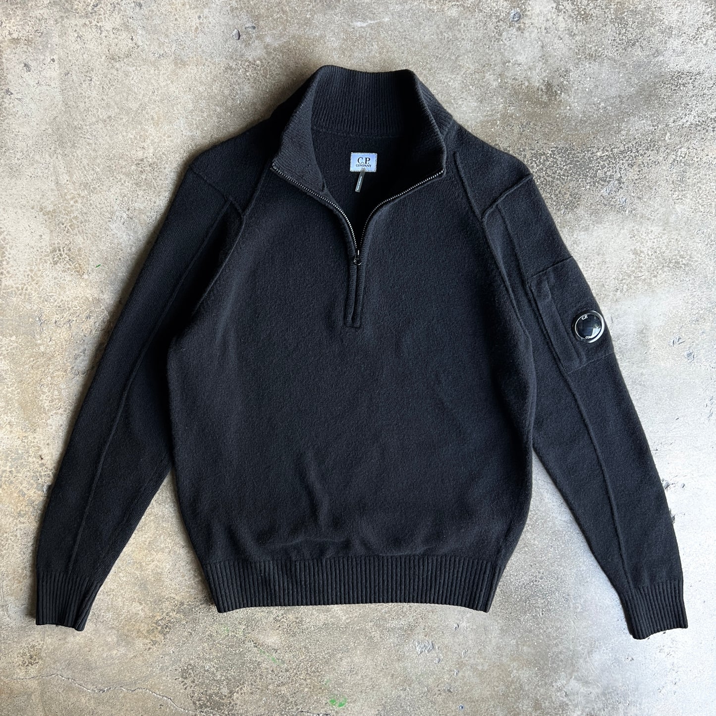 C.P. Wool Quarter Zip