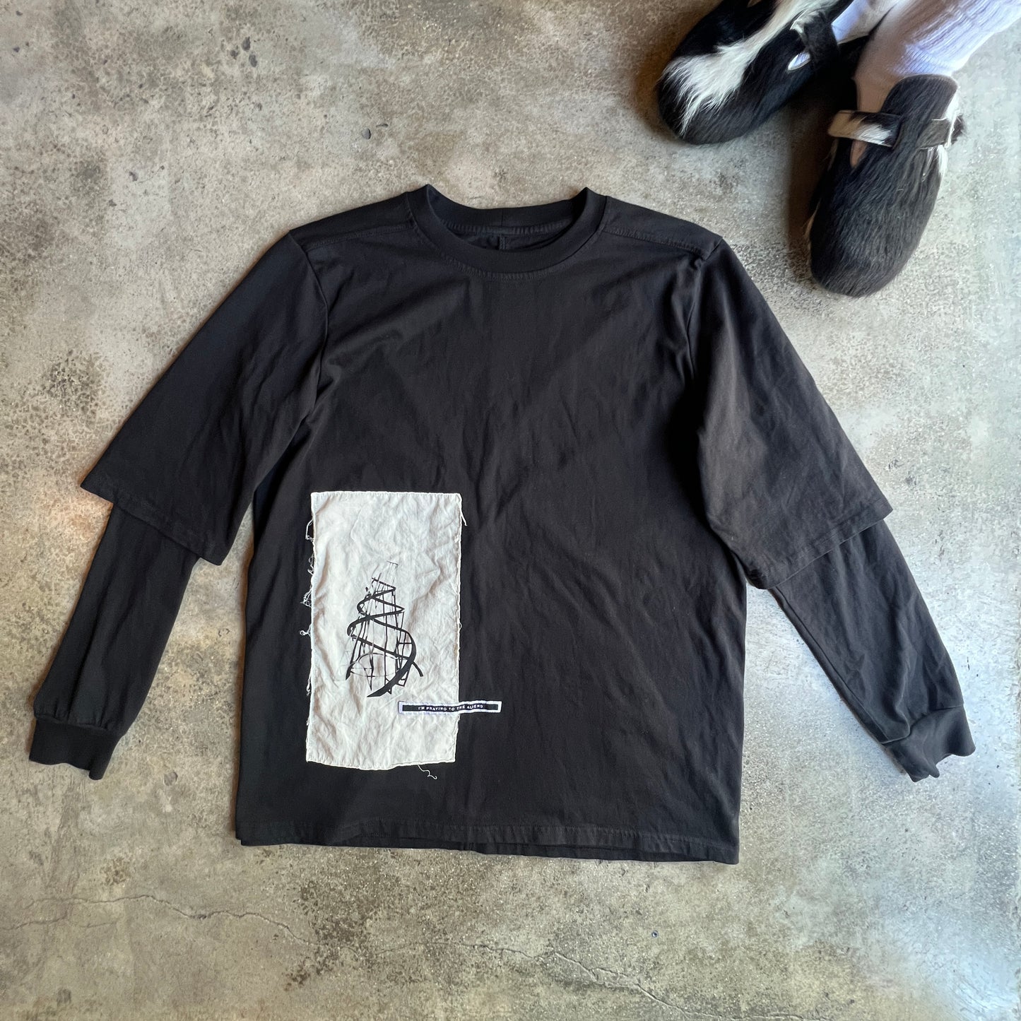 Rick Owens Praying Aliens Longsleeve