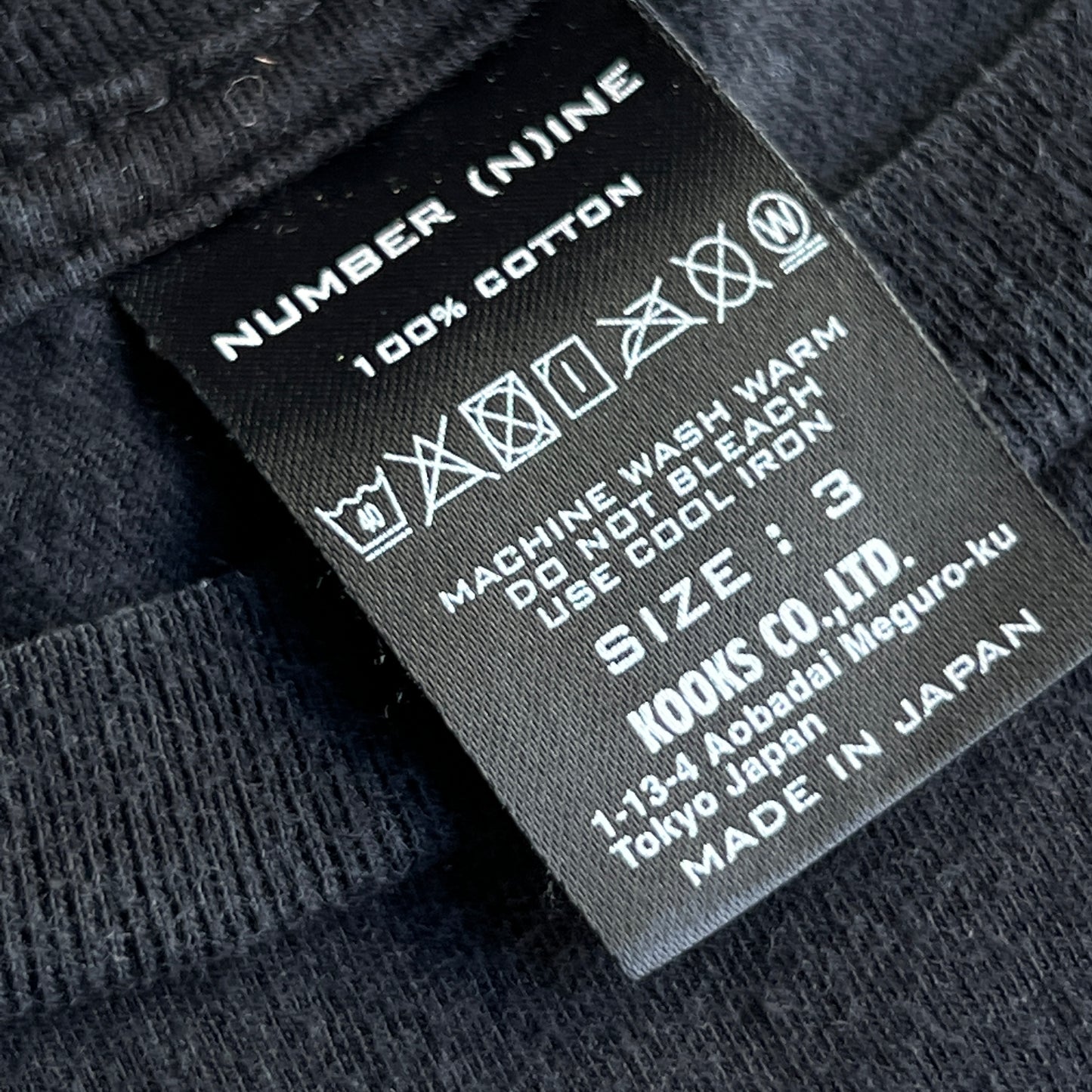 Number (N)ine Fender Tee